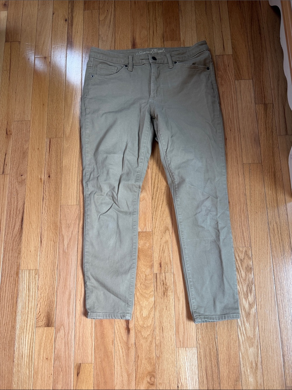 Universal Thread Women's Skinny Pants in Olive